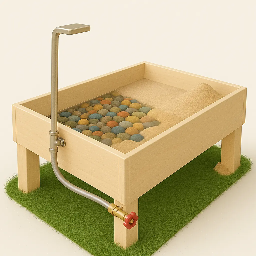 Table Sensorielle à Eau (exterieur)