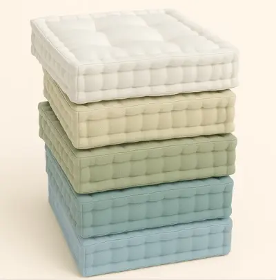 Coussin d'Assise Carrés ou Ronds