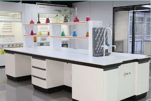 Paillasse Laboratoire Rectangulaire (prise / vasque)