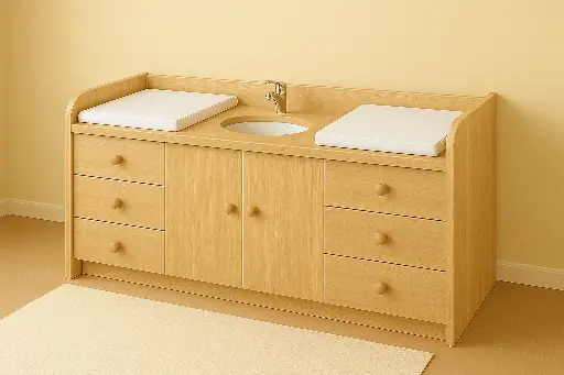 Tables a Langer avec vasque
