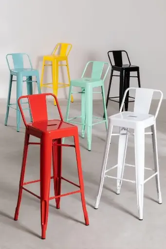 Tabouret Laboratoire à Dossier