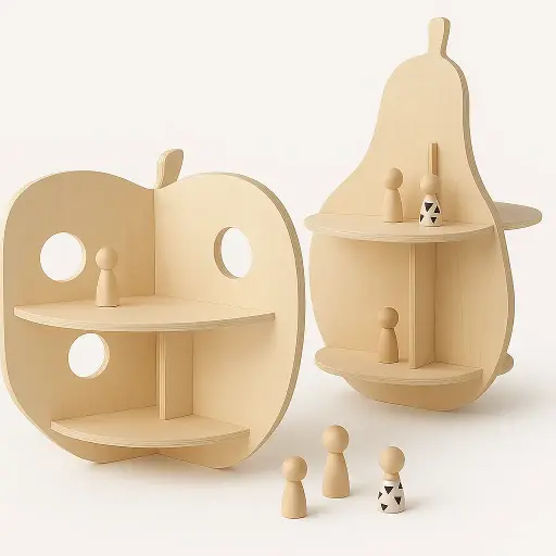 Bibliothèque Pomme / Poire
